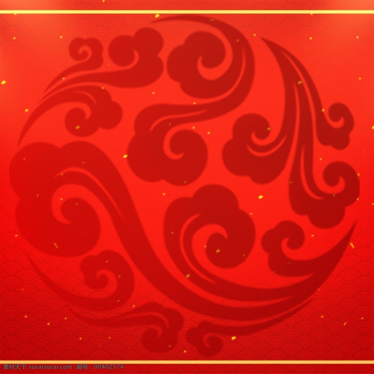 紅色 復(fù)古花紋 促銷背景 節(jié)日促銷背景 活動背景 創(chuàng)意背景