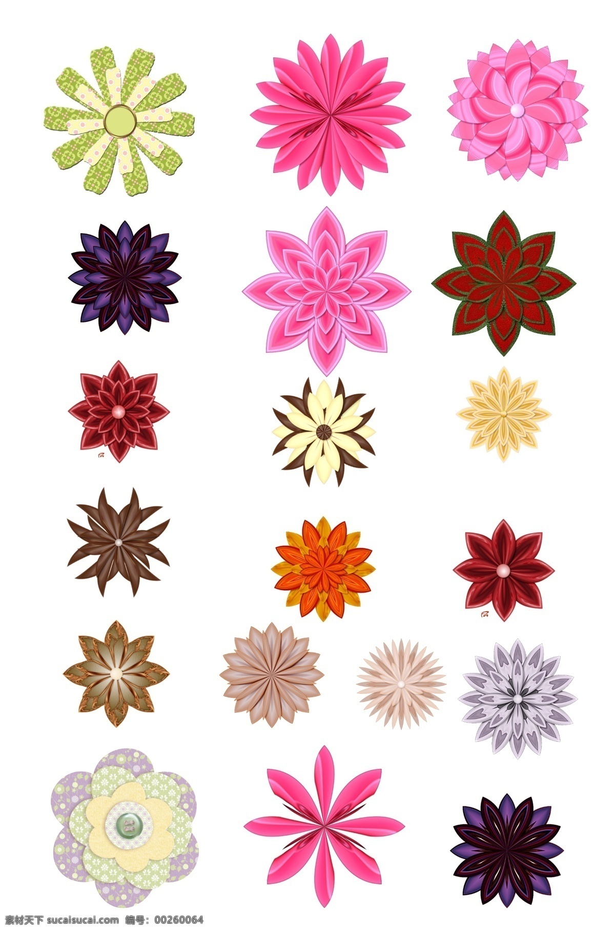 歐式 花紋 花朵 白色