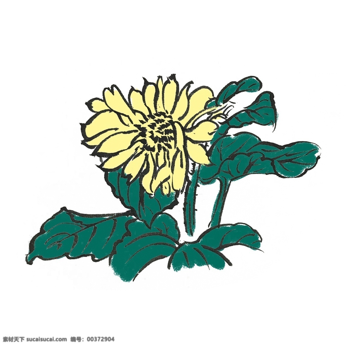 夏天 水墨 風(fēng) 向陽花 開手 繪 插畫 夏季 向日葵 水果 中國風(fēng) 古風(fēng) 水墨風(fēng) 墨跡 彩色 春天 生動(dòng) 花草 國風(fēng) 國畫