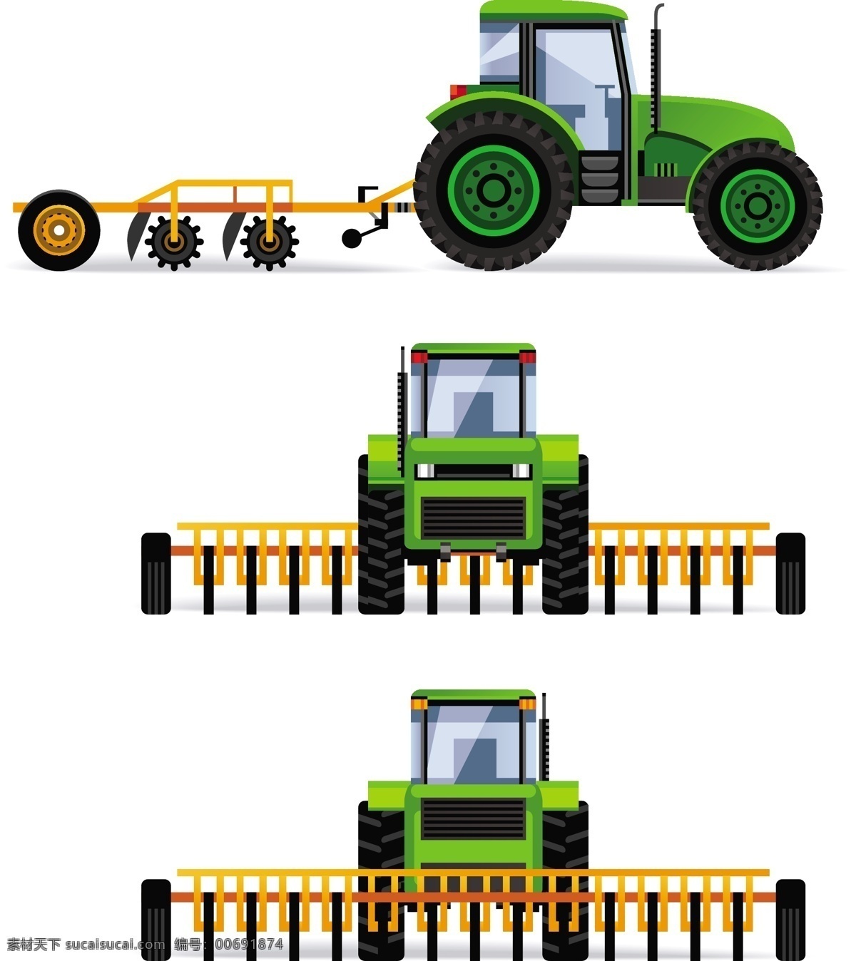 收割機 設(shè)計素材 機器 收割設(shè)計 車 車輛 農(nóng)用機器 矢量素材 交通工具 現(xiàn)代科技 白色
