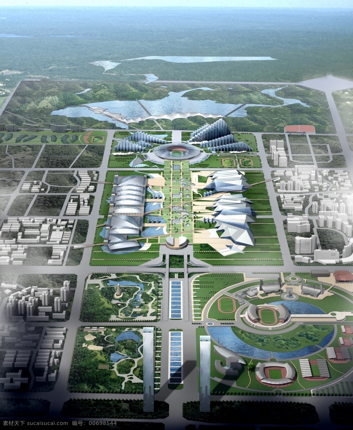 中科院五顆松 建筑設(shè)計 模型方案 max0001 max 設(shè)計素材 psd模板 建筑裝飾 黑色