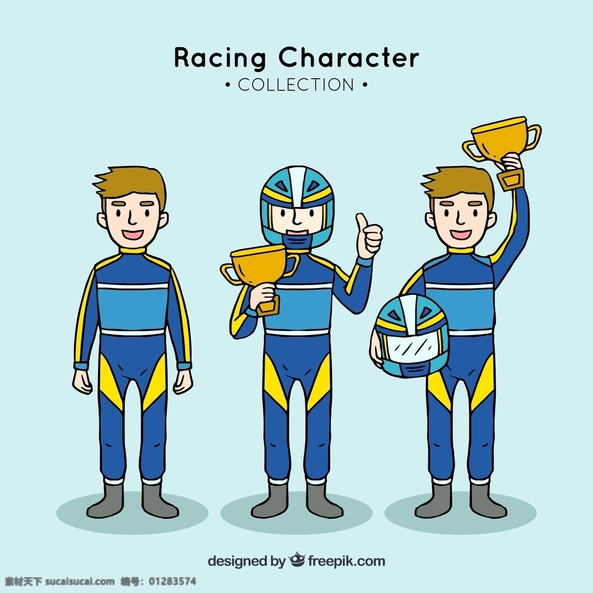 创意 方程式 赛 车手 男子 运动 奖杯 赛车 赛车手 动漫动画 动漫人物