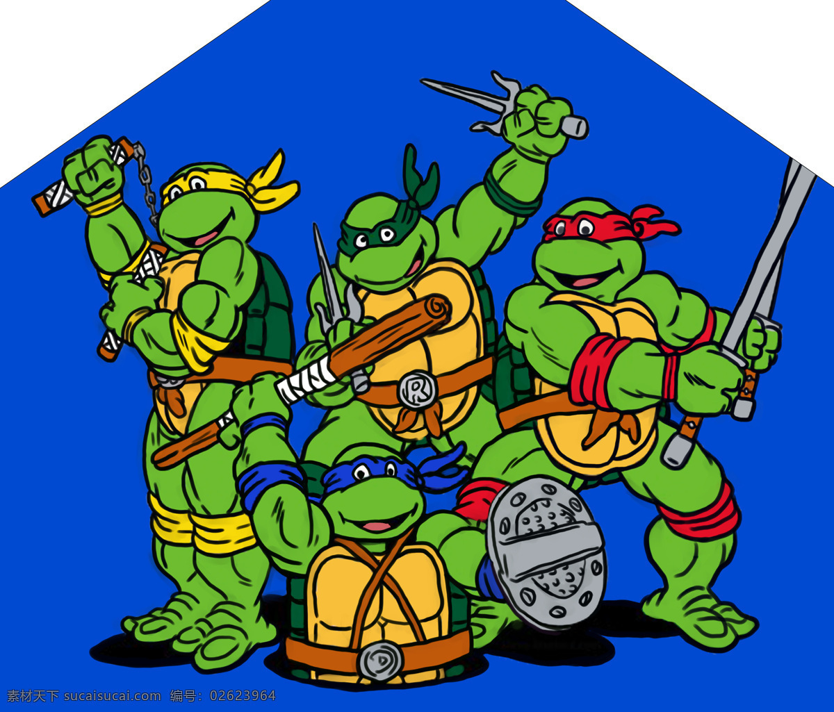 忍者神龟 动画 卡通 电影 乌龟