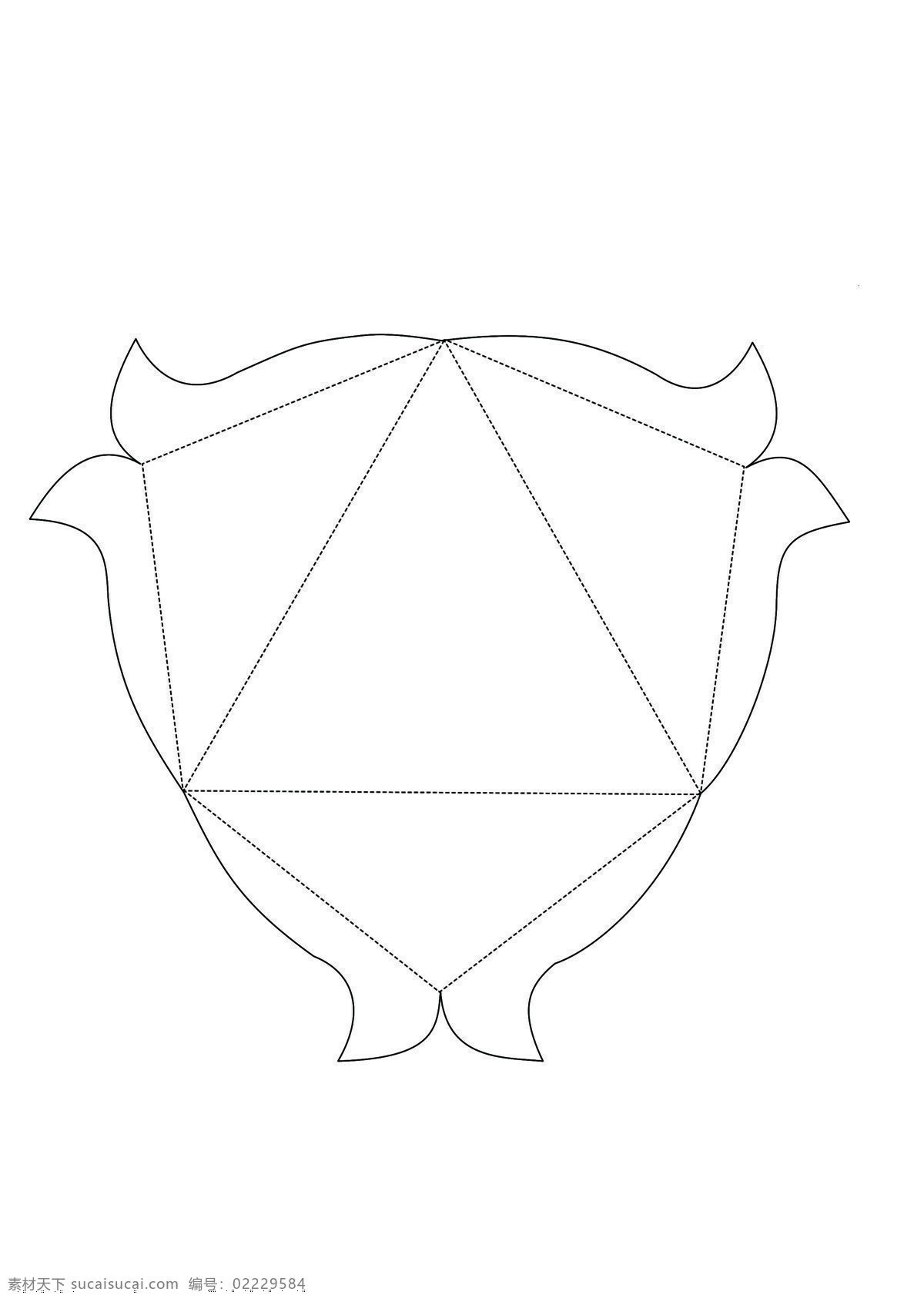 包裝 包裝設(shè)計(jì) 包裝展開(kāi)圖 美觀(guān) 漂亮 三角形 展開(kāi) 圖 設(shè)計(jì)素材 模板下載 特殊 展開(kāi)圖