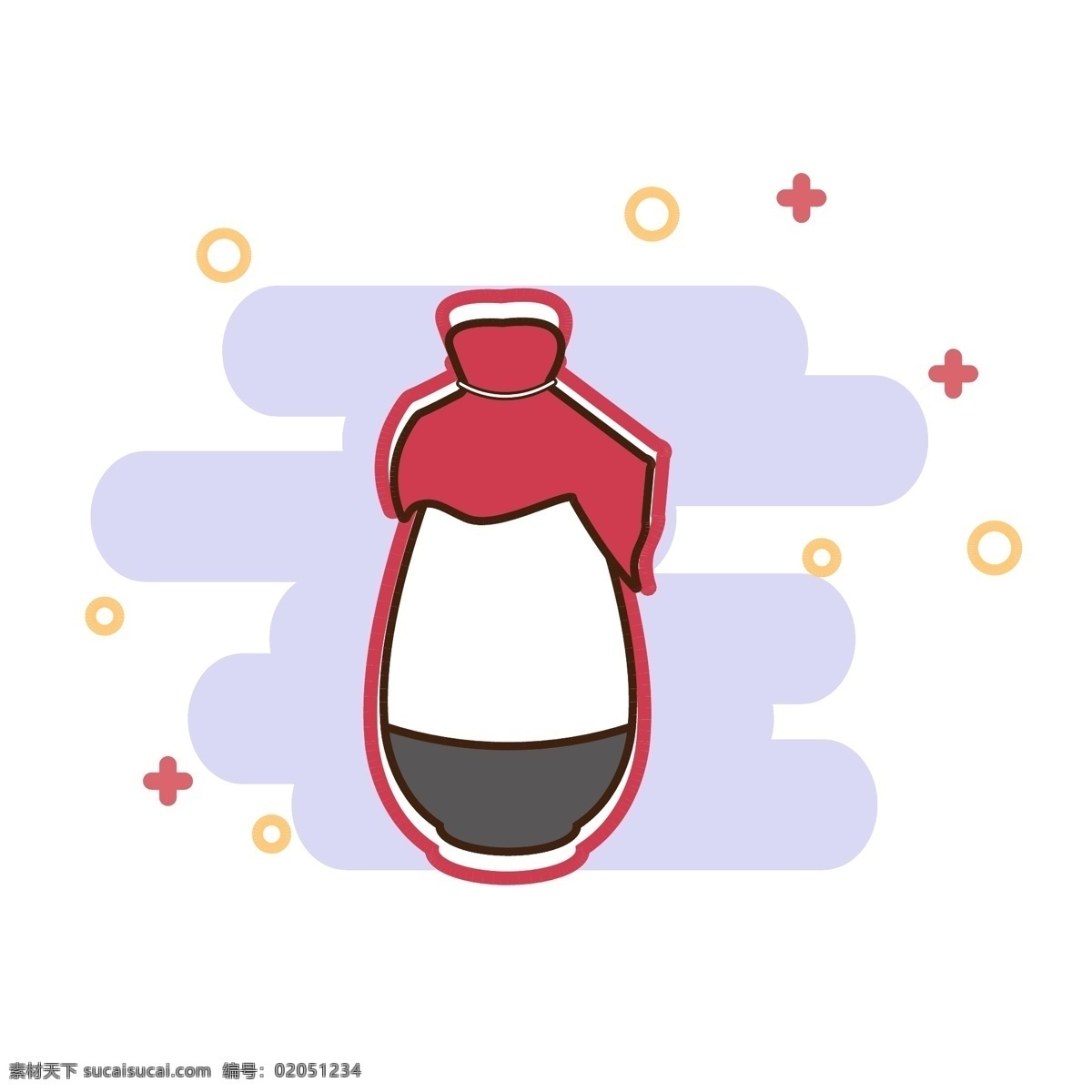 矢量 卡通 酒具 商用 酒精 酒壺 古風(fēng) 瓶子