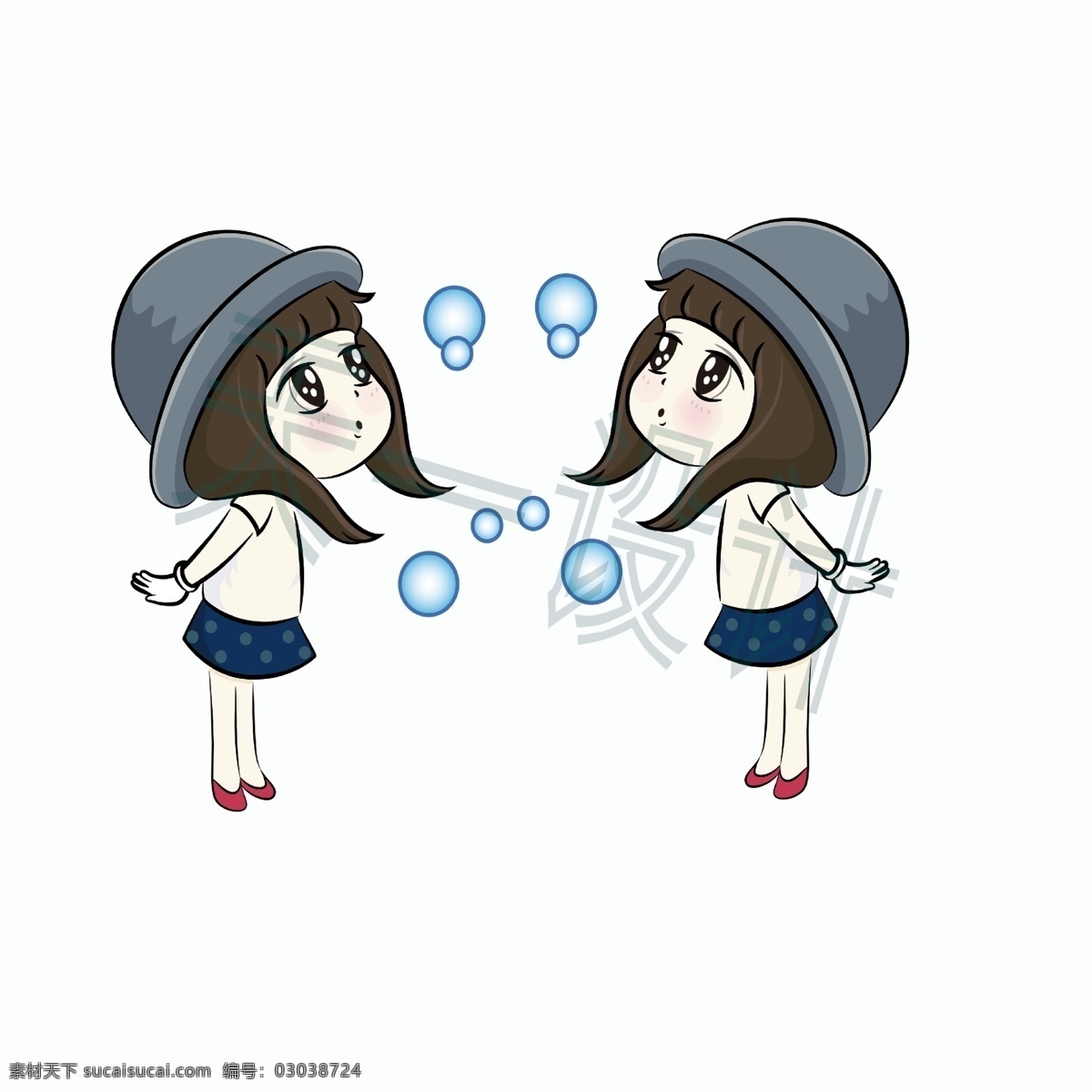 可愛(ài)女孩圖片 吹泡泡女孩 卡通女孩 卡通吹泡泡 可愛(ài)卡通女生 吹泡泡 招貼設(shè)計(jì)
