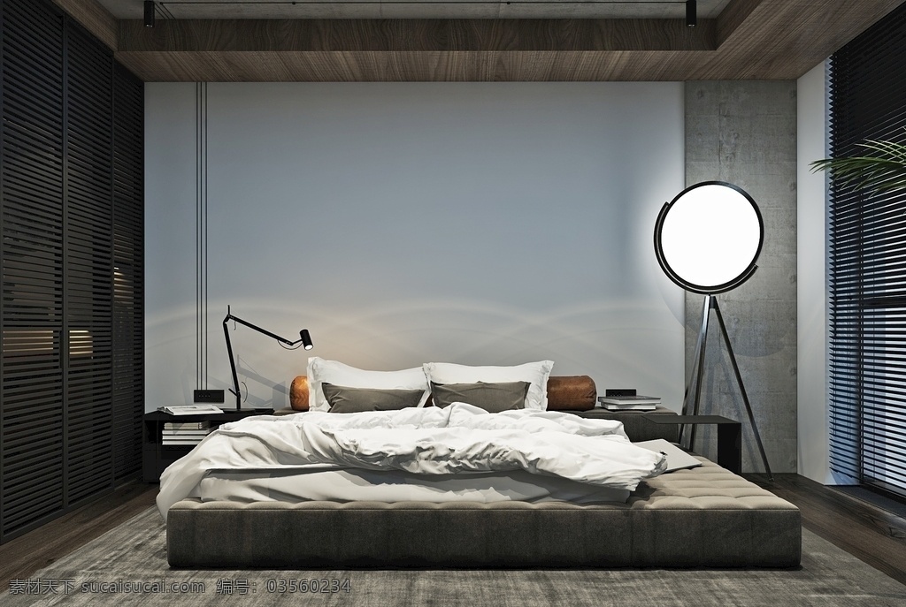 摄影师 个性 卧室 墙纸 墙布 效果图 室内设计 方案 搭配 现代 北欧 bbbb