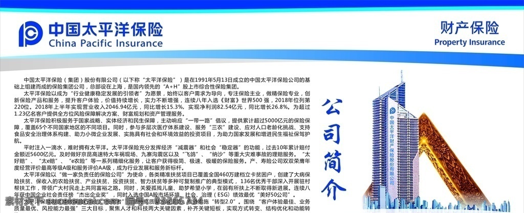 太平洋 財產(chǎn) 保險 財產(chǎn)保險 太平洋財產(chǎn) 太平洋簡介 太平洋文化墻