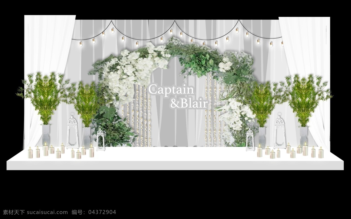 白 綠 小清 新森 系 合影 區(qū) 小清新 合影區(qū) 森系 白綠色 草坪儀式區(qū)
