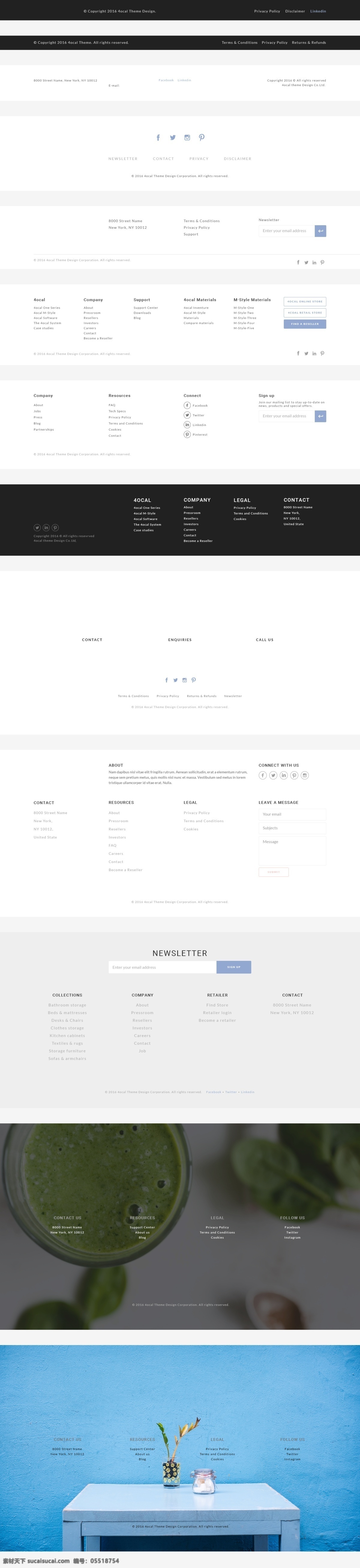 飲品 公司 網頁 頁 腳 設計素材 白色 簡約 footer 純色背景 國外網站設計 黑色 健康飲品 企業(yè)網頁 網頁ui 網頁ui設計 網頁腳部 網頁設計素材