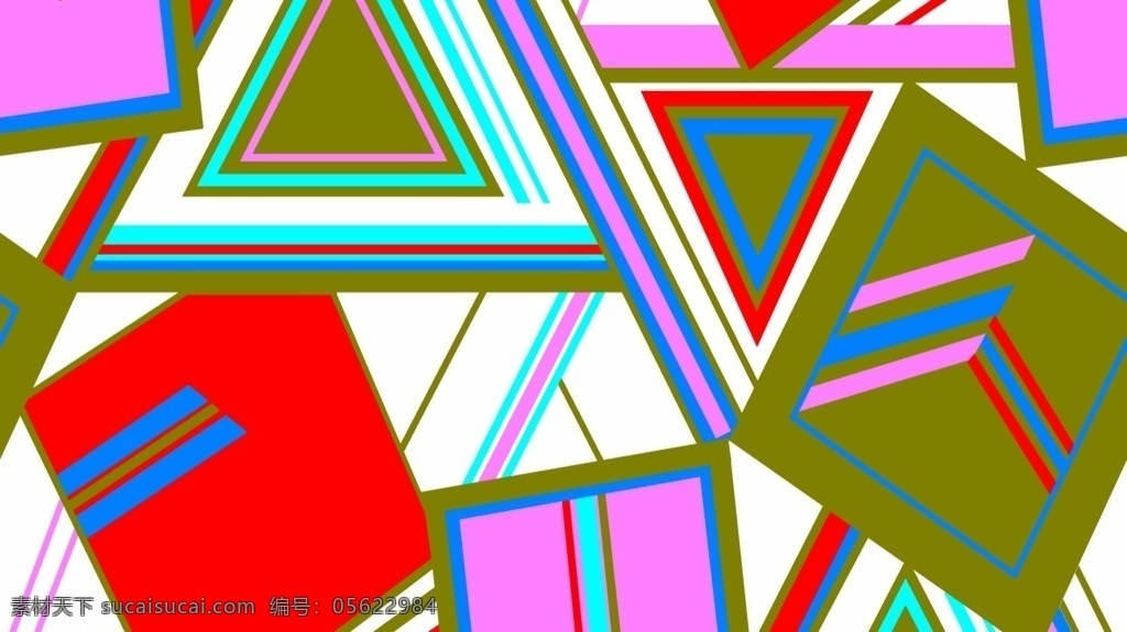 几何 色块 金昌分色 线条色块 三角形 tiff 无缝四方连续 分层