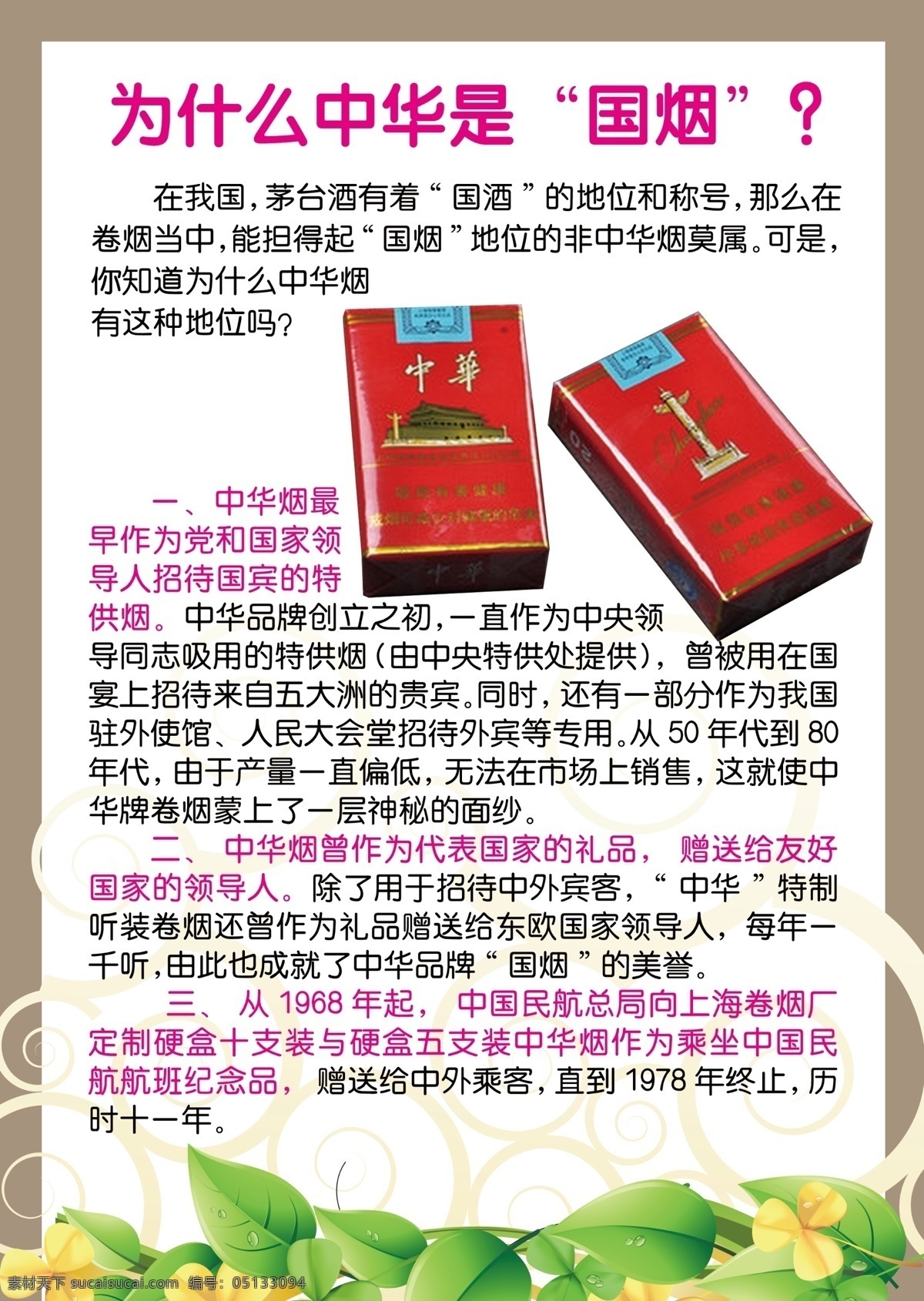 中華煙介紹 中華煙 香煙介紹 煙 煙的介紹 中華香煙 分層