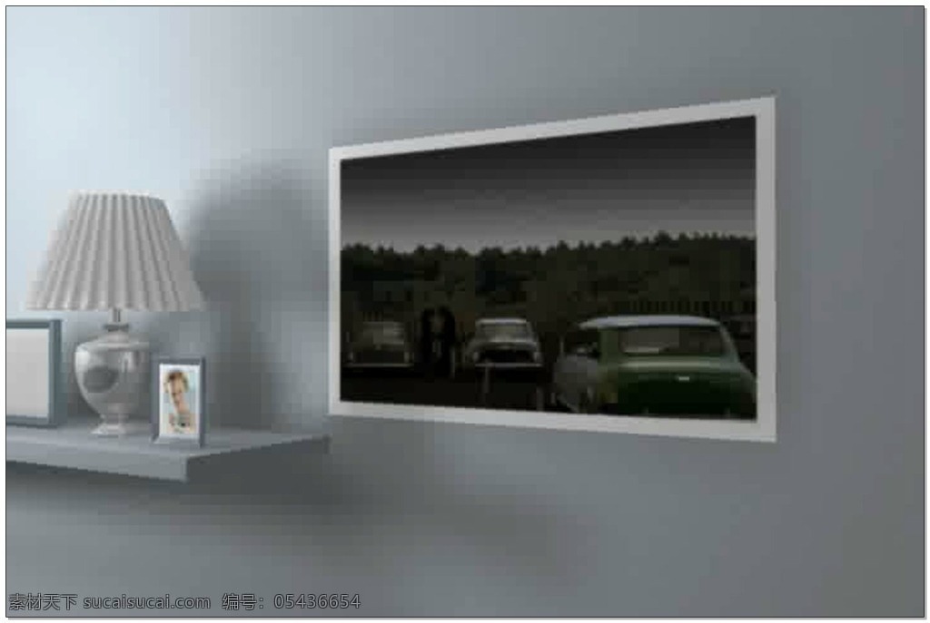 家庭 房间 照片 展示 视频 影视 片头 模板 墙壁 亲情 相片 视频素材 高清动态视频