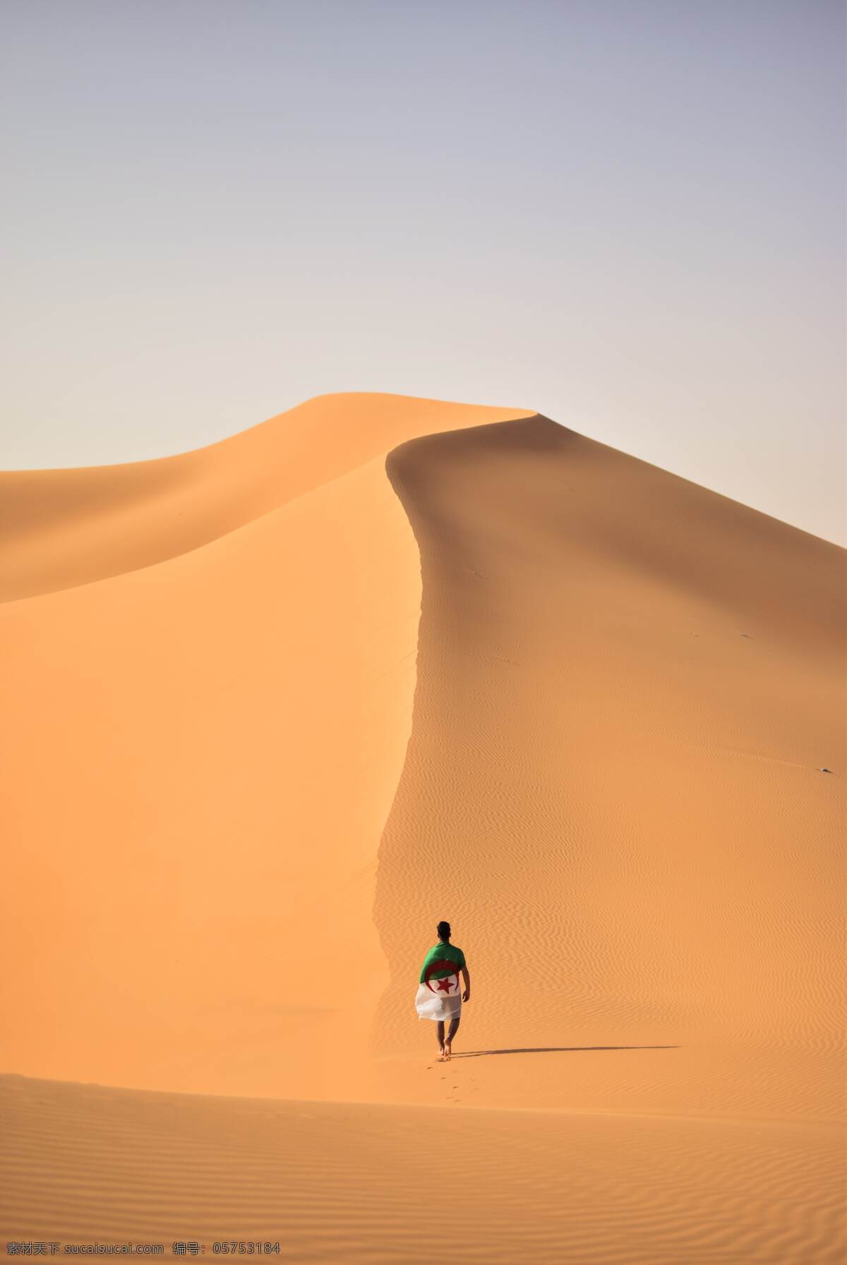 孤独 沙漠 之行 旅游 背影 拍摄 摄影类 自然景观 自然风景