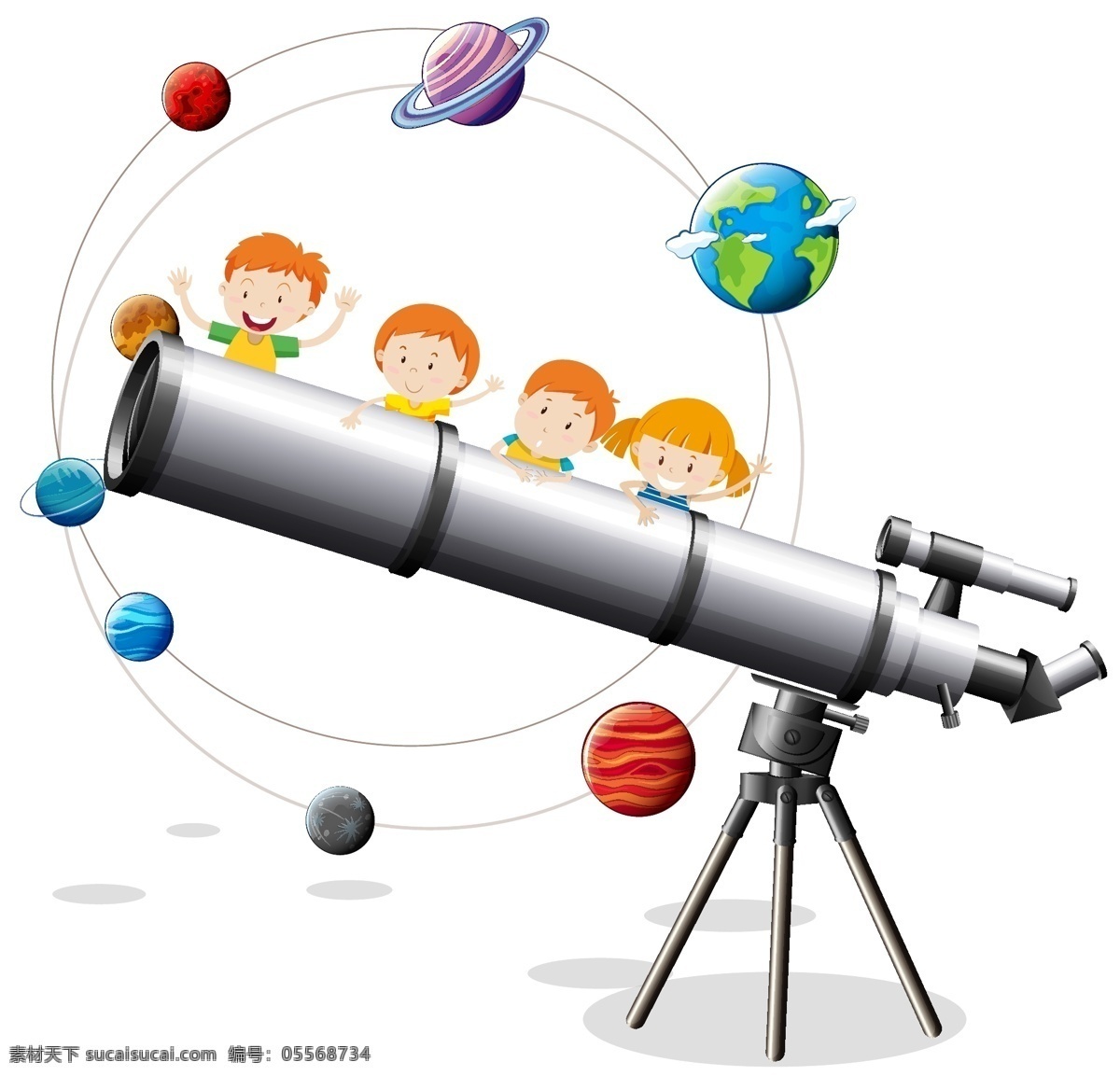 卡通 太空 宇宙 卡通太空宇宙 火箭 科学 行星 天文学 图标 地球 土星 占星术 火星 符号 太阳系 技术 木星 金星 卡通设计