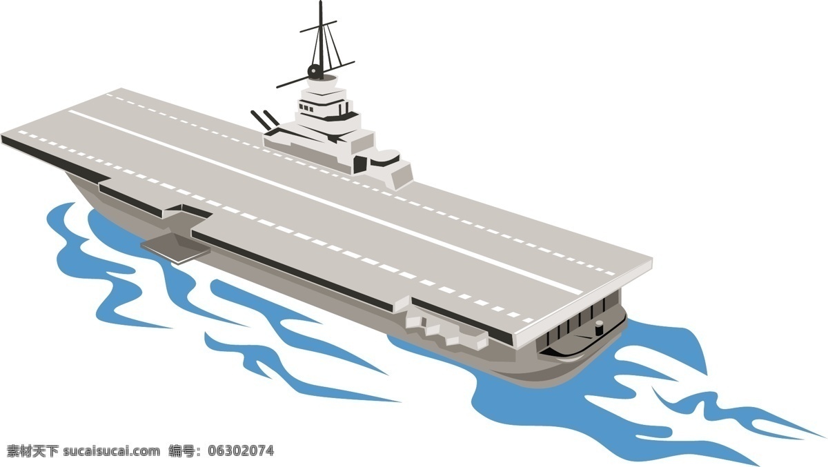 航空母舰 航母 矢量图 现代战争 海上科技 二战复古航母 现代科技 军事武器