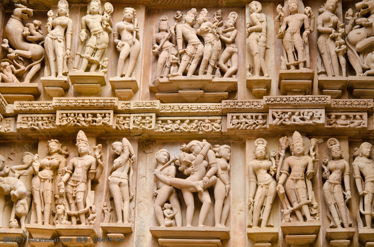 印度 雕刻 人物 建筑 印度中央邦 印度教堂 庙宇 雕刻建筑 名胜古迹 古老建筑 著名建筑 旅游景区 建筑设计 环境家居