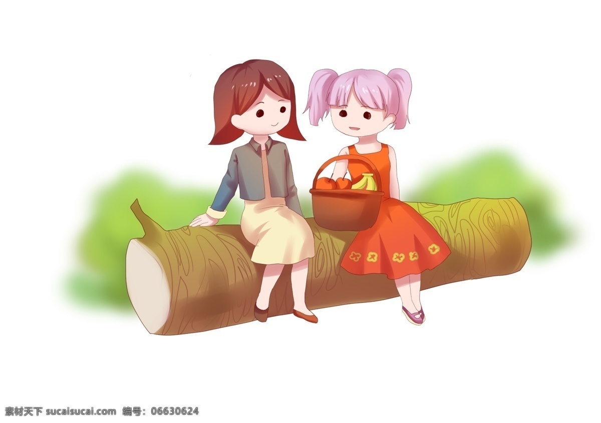好 閨 蜜 一起 踏青 出游 清明節(jié) 節(jié)日 閨蜜 好朋友 短發(fā) 雙馬尾 連衣裙 木頭 植物 籃子 蘋果 開心 笑臉 笑容 戶外