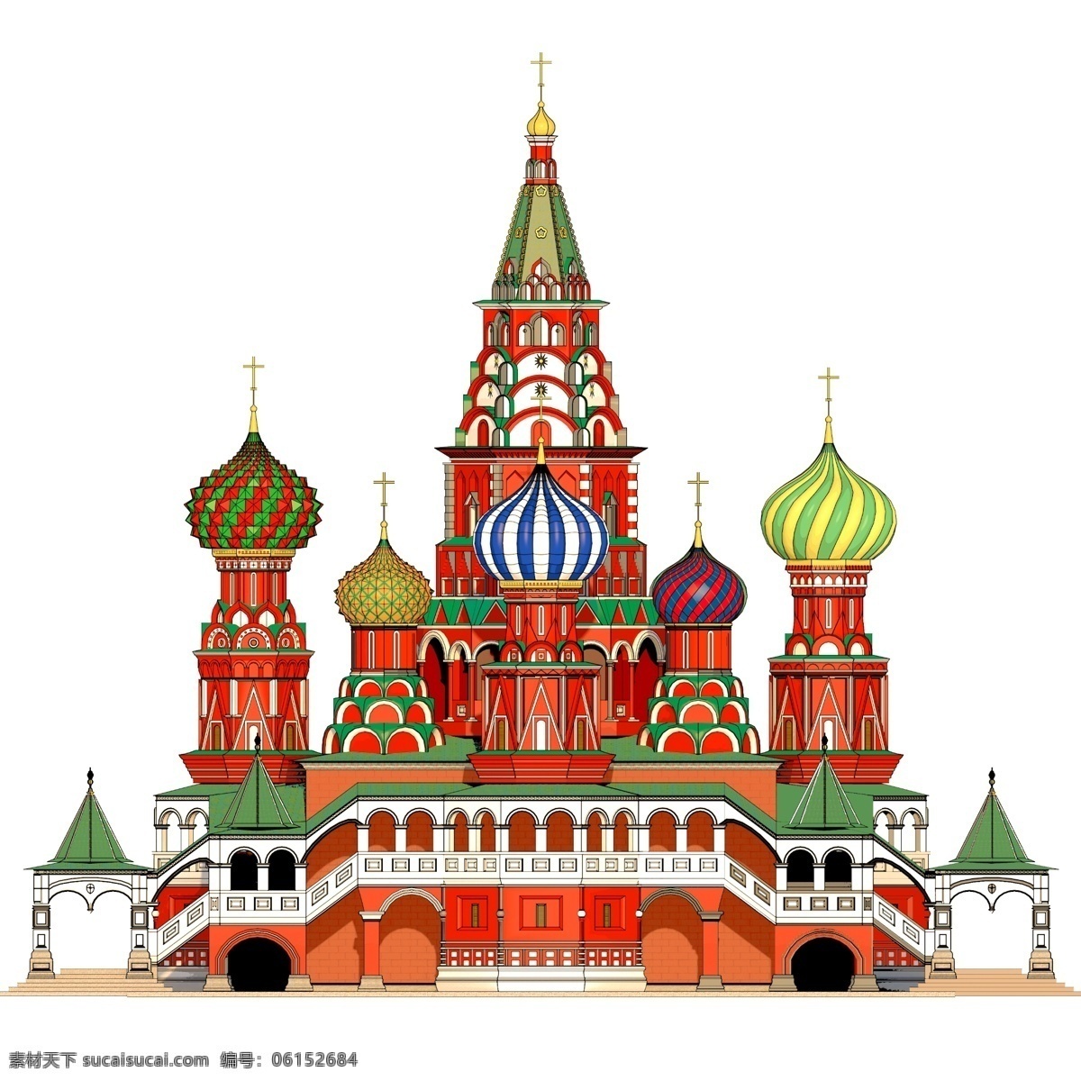 手绘 俄罗斯 教堂 建筑 俄罗斯风格 俄罗斯建筑 俄罗斯特色 手绘建筑 手绘教堂 东正教