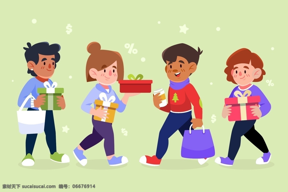 冬天服飾圖片 冬天服飾 冬裝 卡通人物 冬天 冬季 毛衣 大衣 棉衣 服飾 服裝 穿冬裝的人 保暖 長(zhǎng)褲 卡通設(shè)計(jì)