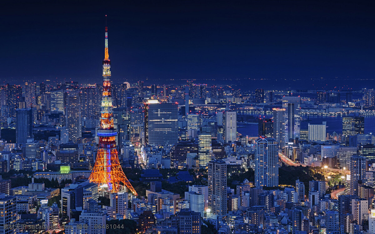 唯美 璀璨 城市 夜景 高清 建筑 绚丽 风景 自然景观 建筑景观