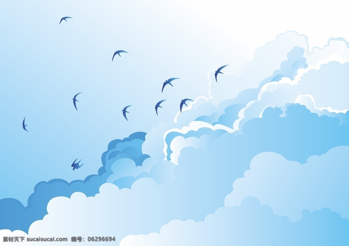 天空 中 鸟儿 壁纸 动物 鸟类 闪光 白色的 天空中的鸟儿 矢量图 其他矢量图