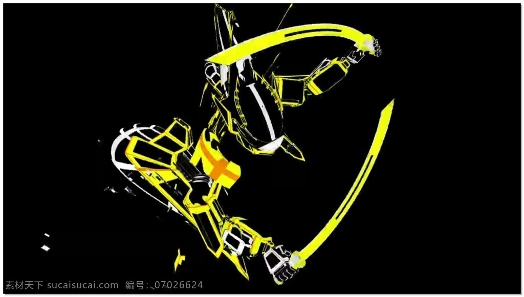 概念车 视频 高清视频素材 视频素材 动态视频素材 黄颜色 车子 概念