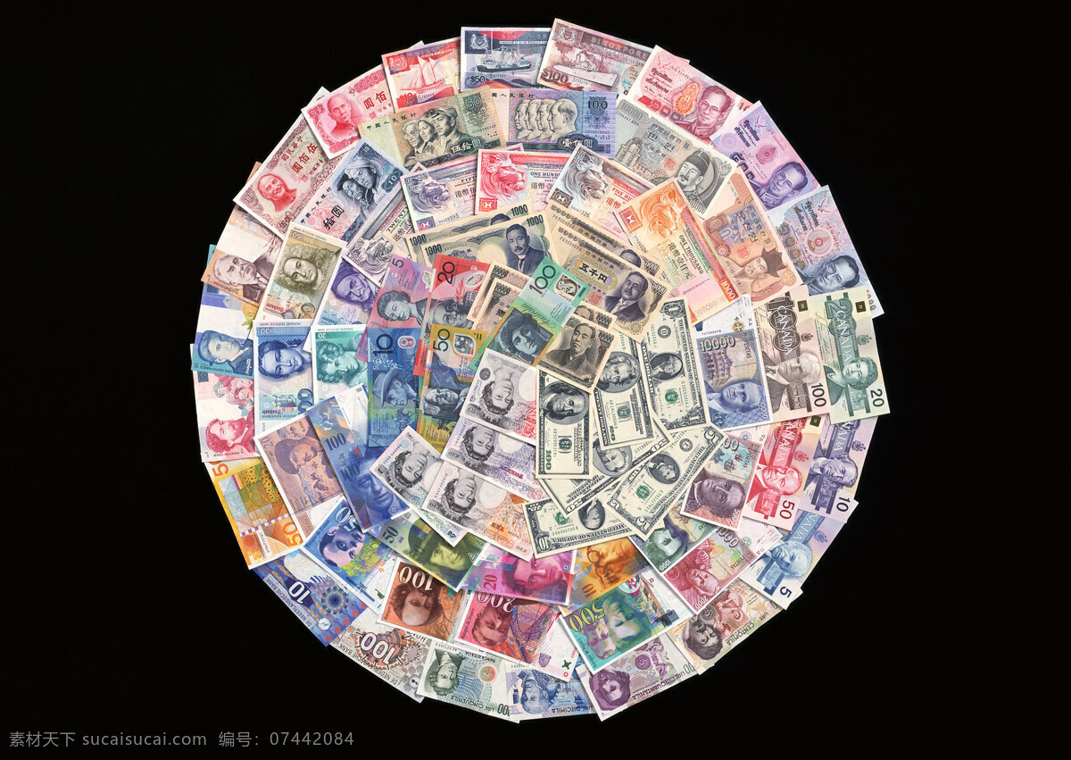 各国纸币 商务 金融 货币 纸币 金融货币 商务金融