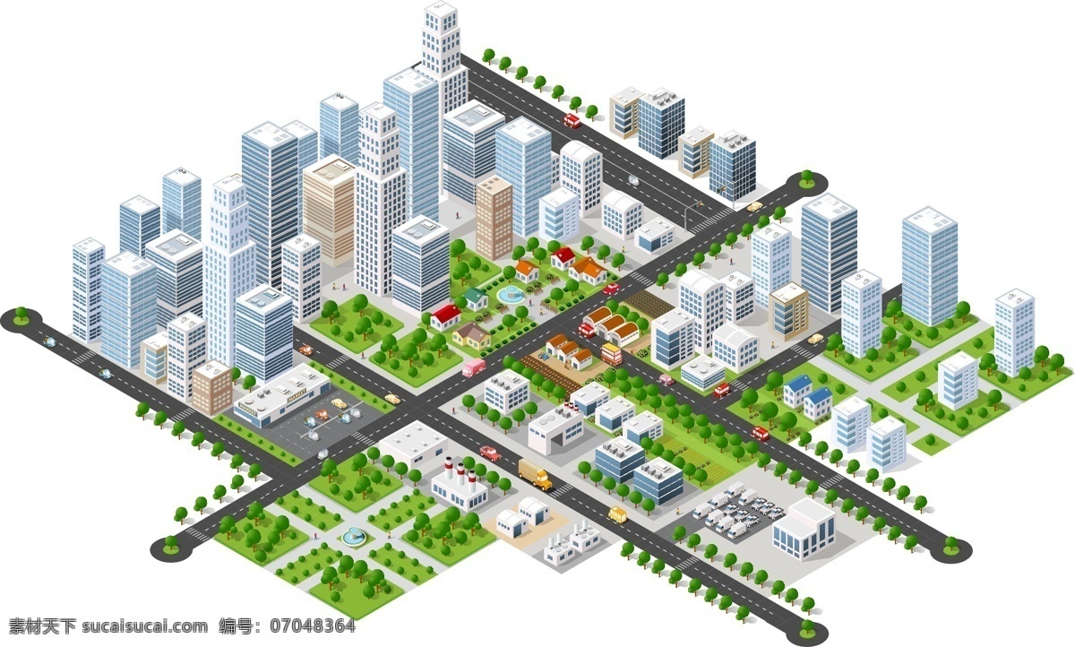 d 城市群 城市 矢量 25d 建筑