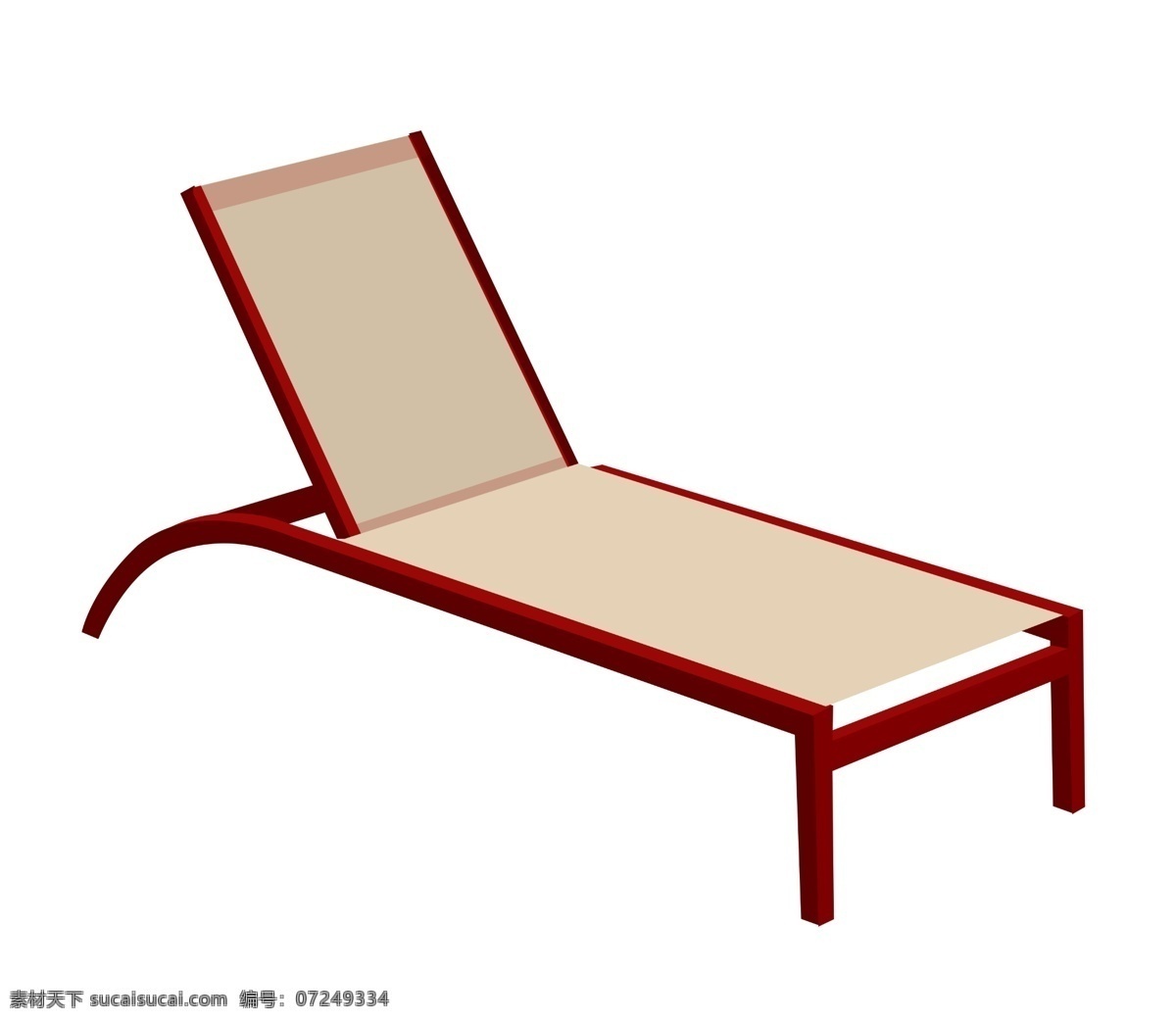 夏季红木躺椅 躺椅 座椅 家具