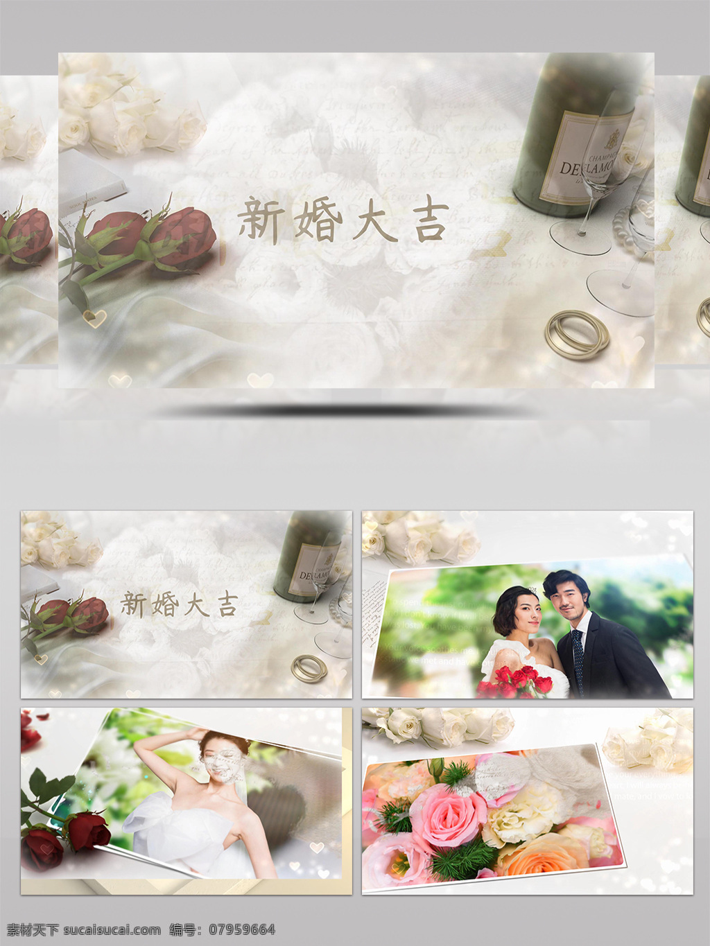 西式 風格 婚禮 婚慶 電子相冊 相片