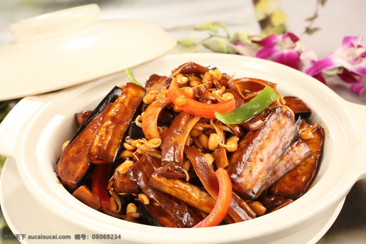 臘八豆 醬肉 茄 條 茄條 茄子 豬肉 餐飲美食 傳統(tǒng)美食