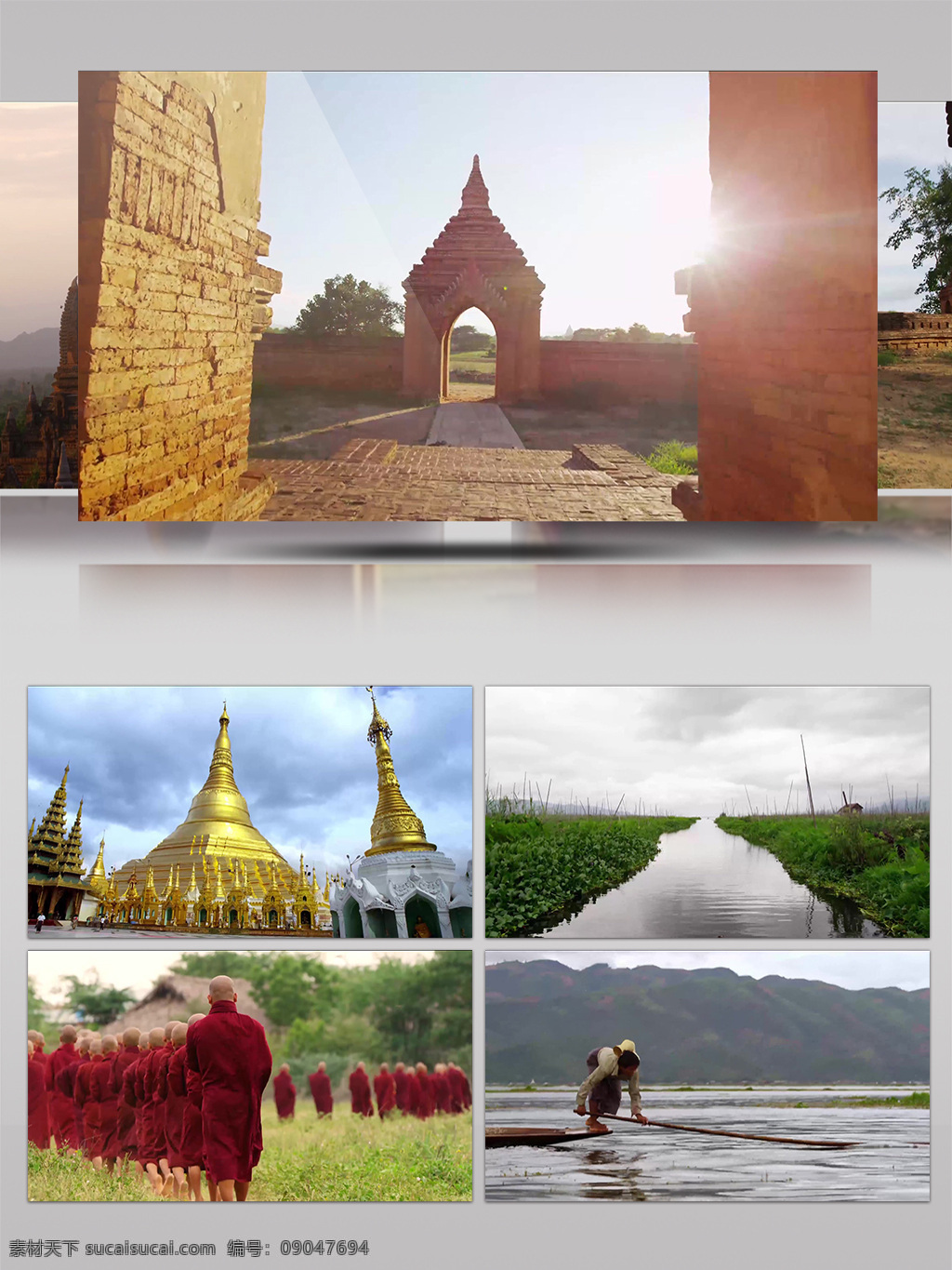4k 风光 风情 缅甸 人文 展示