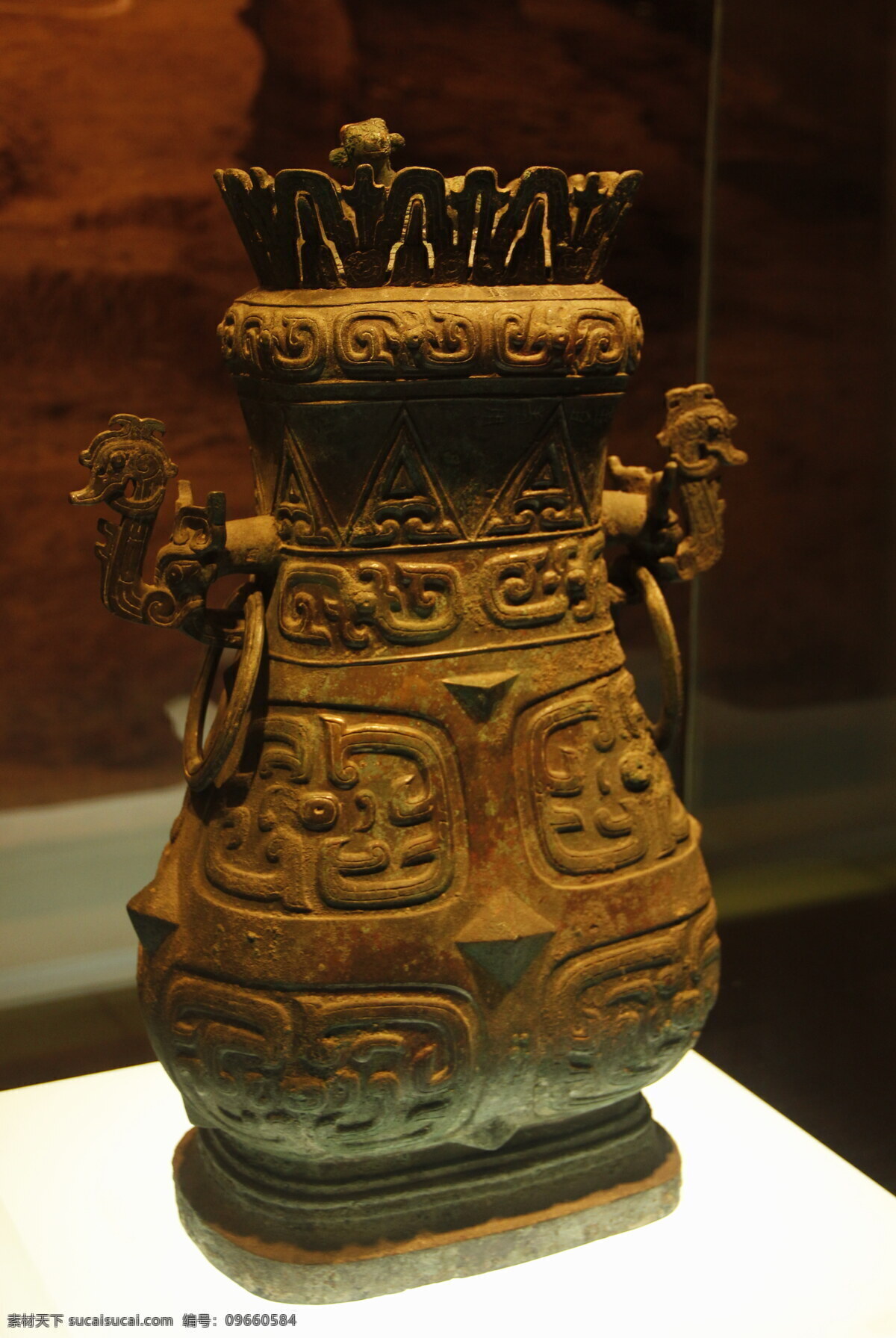 西安 历史博物馆 青铜 壶 西安文化 传统文化 文化艺术