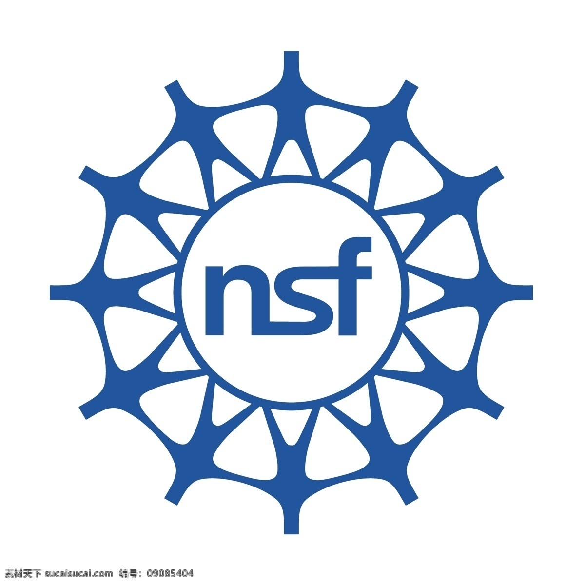 美国 国家科学基金 会 免费 nsf 标志 白色