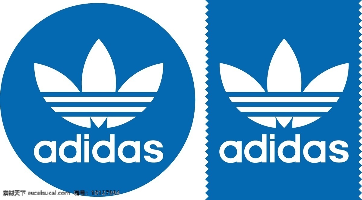 adidas 三叶草 标志 original 三叶草标志 标识标志图标 企业 logo 矢量图库