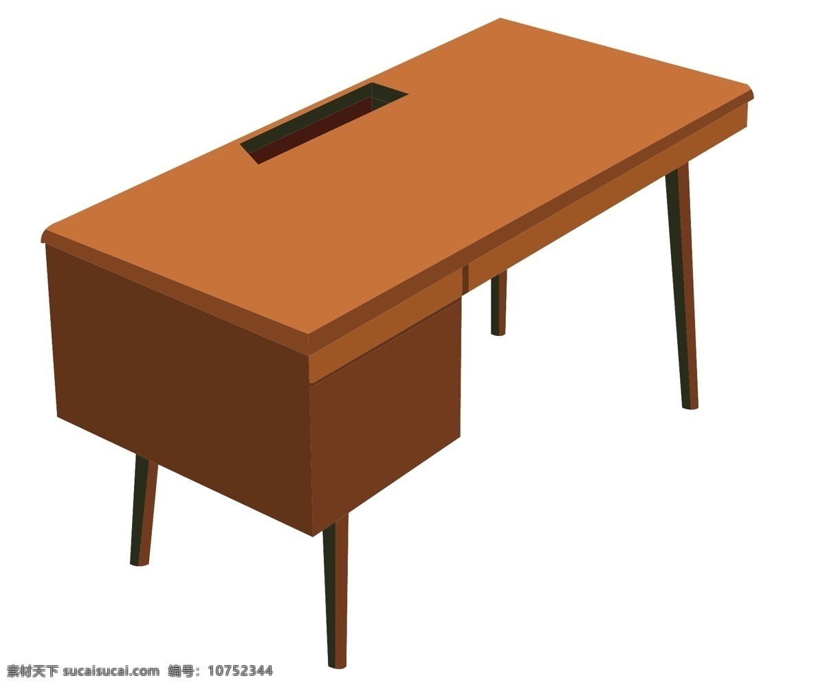 木质家具桌子 桌子 办公桌 家具
