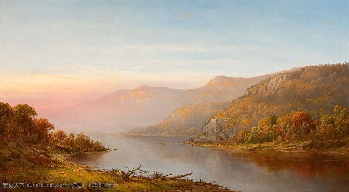 风景艺术画 风景 山水 手绘 美丽 大自然 寂静 壁纸 背景 自然景观 山水风景