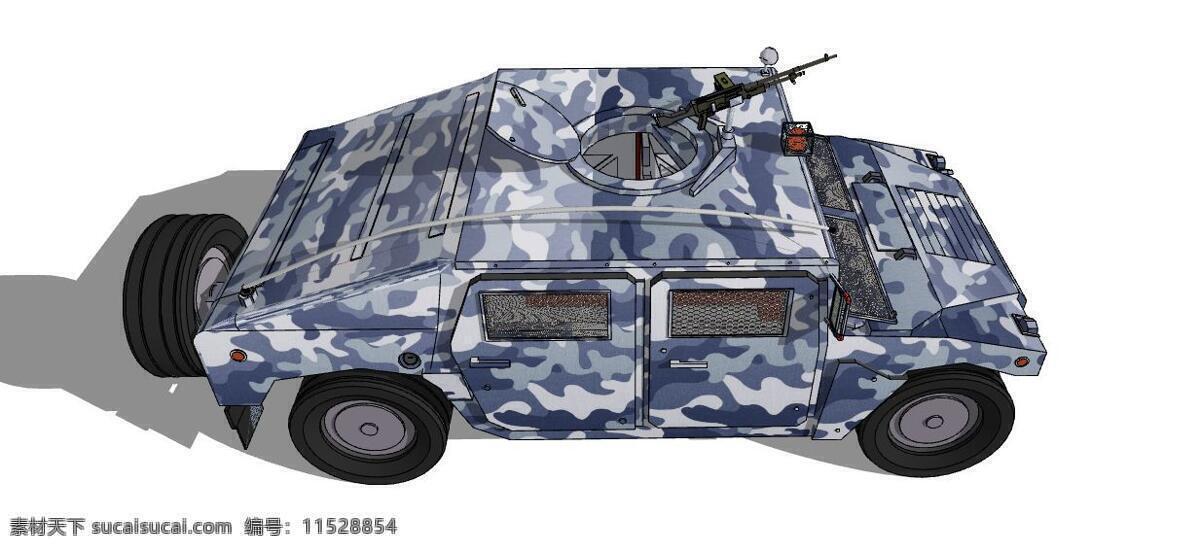 悍马 军用 车 军事 汽车 3d模型素材 建筑模型