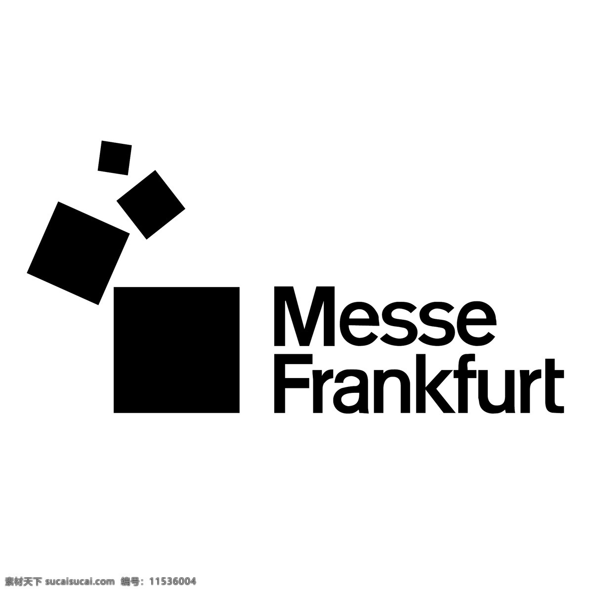 自由 法兰克福 展览 标志 标识 有限公司 白色