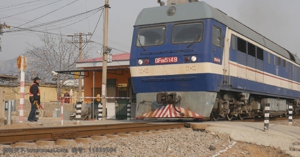 鄉(xiāng)村 火車 運(yùn)輸 道 鐵道 崗廳 多媒體 實(shí)拍視頻 城市風(fēng)光 mp4