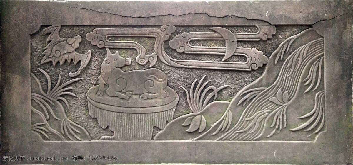 四川成都 杜甫草堂 浮雕圖案 石雕 雕刻裝飾圖案 植物 動(dòng)物類雕刻 旅游風(fēng)景 旅游攝影 國(guó)內(nèi)旅游