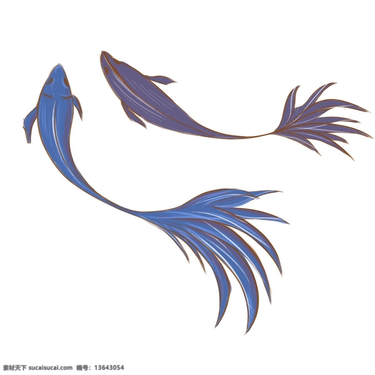 灰色 創(chuàng)意 魚(yú)類 元素 紋理 小動(dòng)物 可愛(ài) 尾巴 光澤 裝飾 卡通插畫(huà) 亮光