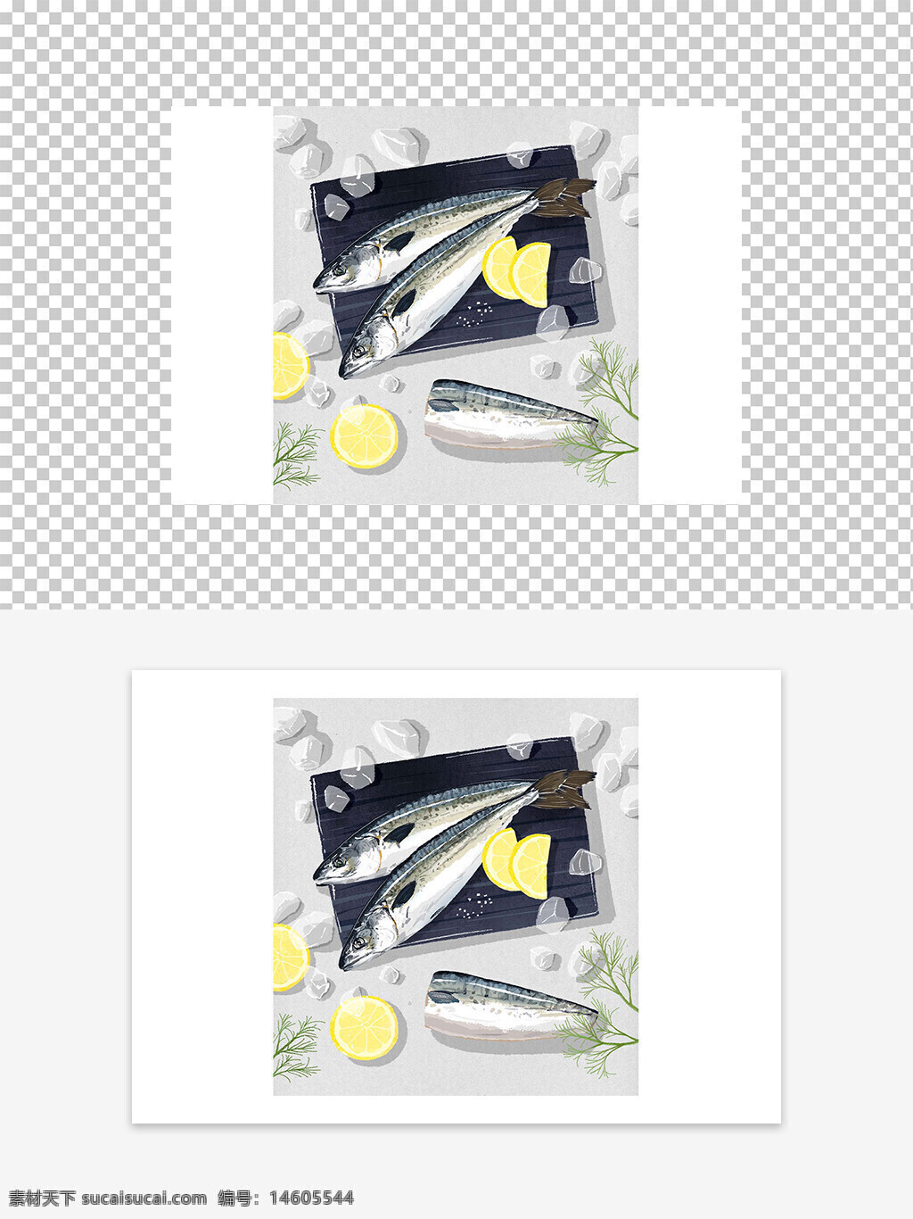 手繪帶魚(yú) 新鮮海魚(yú) 食材插畫(huà) 平面設(shè)計(jì) 魚(yú)類(lèi)圖案 海鮮元素 美食設(shè)計(jì) 帶魚(yú)插畫(huà) 冷凍魚(yú) 檸檬裝飾 冰塊效果 手繪風(fēng)格 餐飲設(shè)計(jì) 食物素材