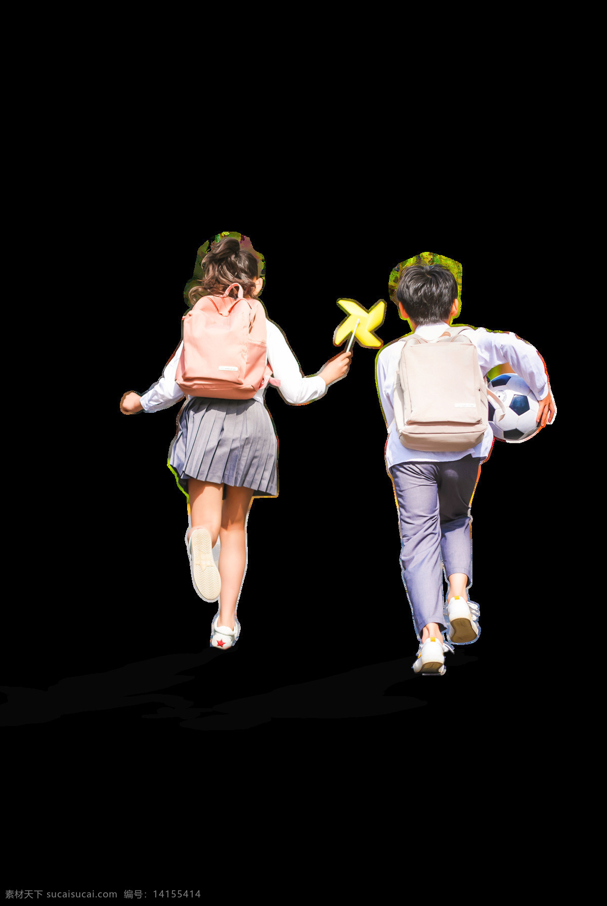 放學(xué)的小孩 背書包的孩子 上學(xué) 書包 小孩 放學(xué) 包裝設(shè)計