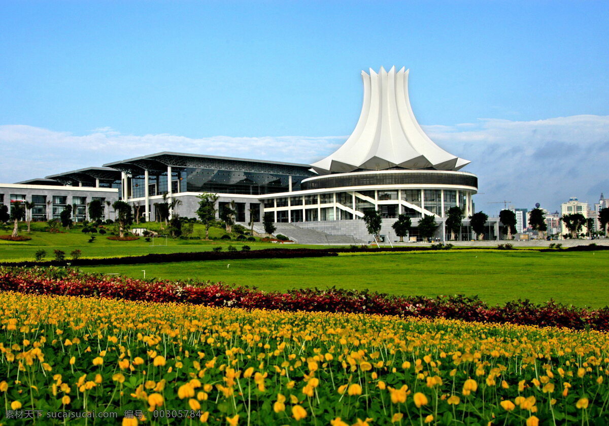 南宁 国际 会展中心 旅游摄影 自然风景 摄影图库