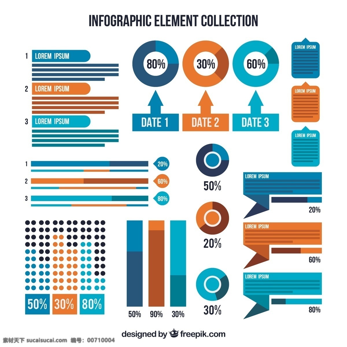 橙色 蓝色 图表 元素 包 业务 模板 蓝 营销 橙 图 过程 图表模板 数据 信息 内容 步骤 商业图表 图形 成长 发展