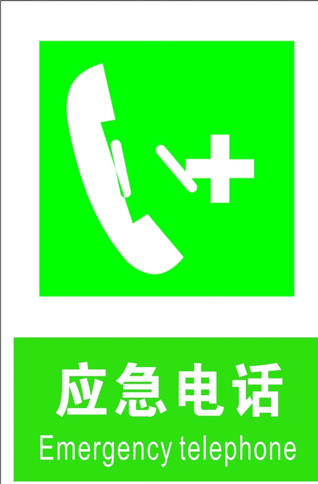 应急电话 安全标识 安全 标识 指示牌 标志 安全标志展板 标志图标 公共标识标志