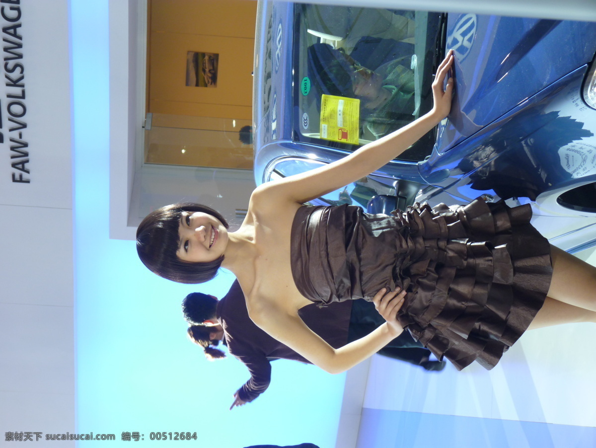 济南 2010 春季 车展 部分 模特 女性女人 人物图库 fz35 psd源文件