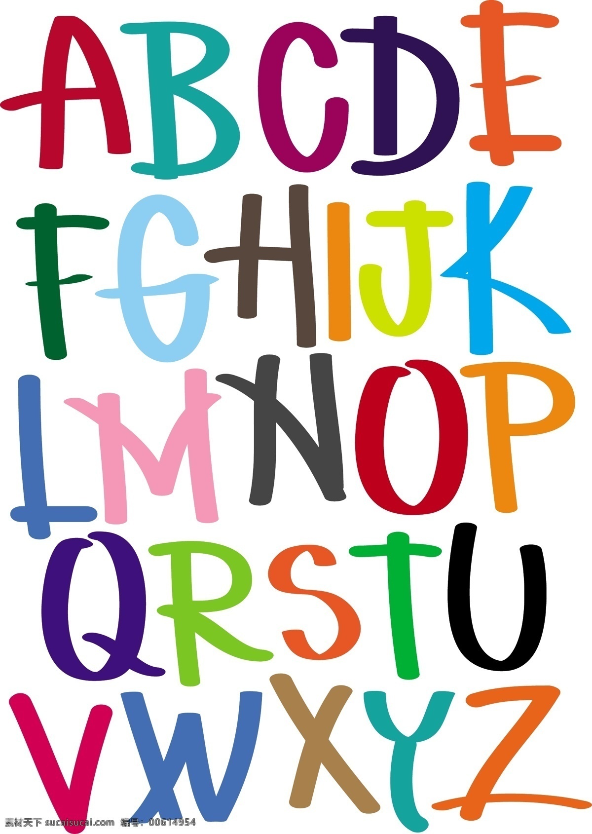 字母设计 英文字母 手写 字母 英文 数字 拼音 卡通字母 字母表 创意字母 时尚字母 时尚 手绘 装饰 字母主题 矢量
